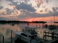 Ocracoke, Captain's Landing Inn, Harbor view